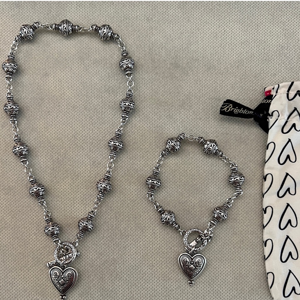 Vintage Retired Brighton Talya Necklace and Bracelet Set